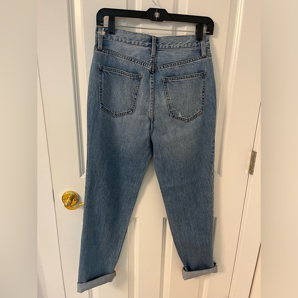 Pistola Denim NWOT Presley Distressed Relaxed Roller Jeans Medium Wash - Picture 5 of 8